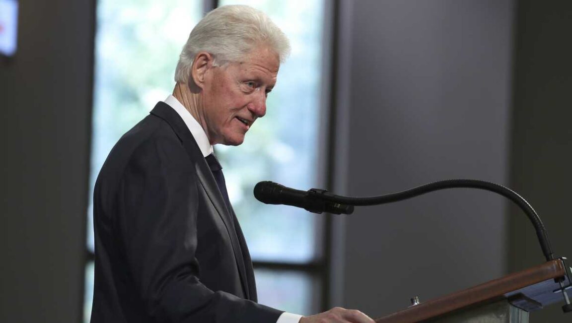 Former U.S. President Bill Clinton is rushed to the hospital for an infection
