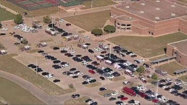 Texas school shooting: suspect shot several people and fled the scene