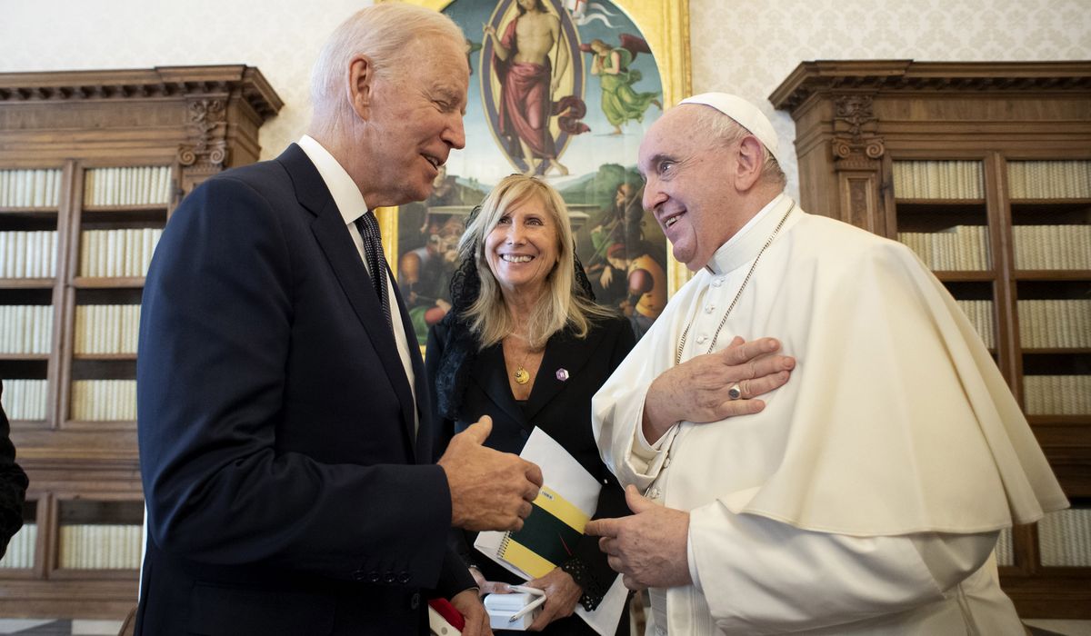 Pope Francis and Biden meet for 90 minutes at the Vatican