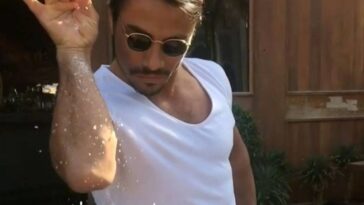 Salt Bae hires chefs at an hourly wage equivalent to the price of the restaurant's mashed potato
