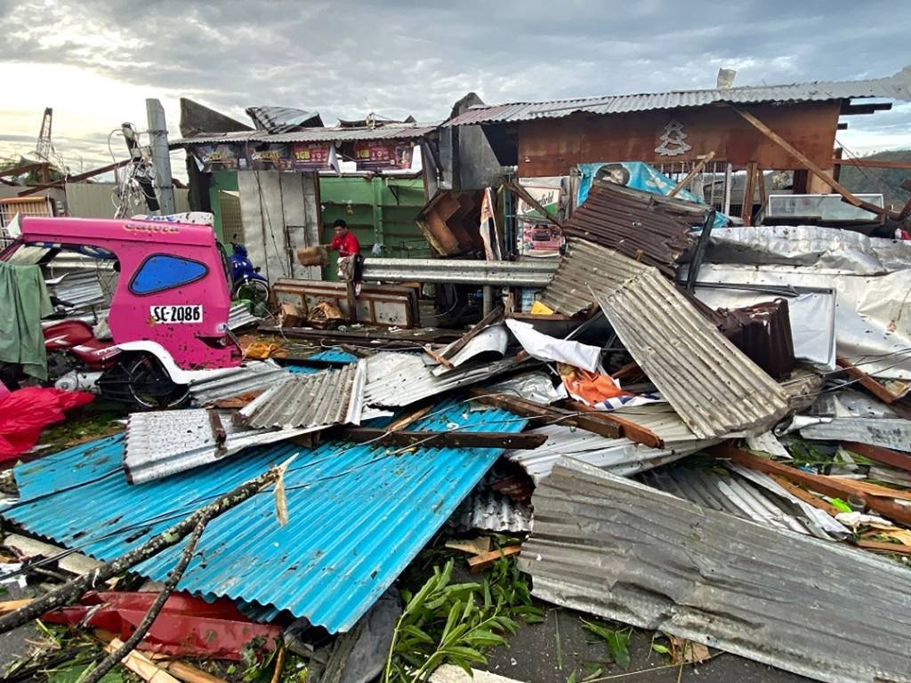 More than 200 dead and 50 missing from Typhoon Rai in the Philippines