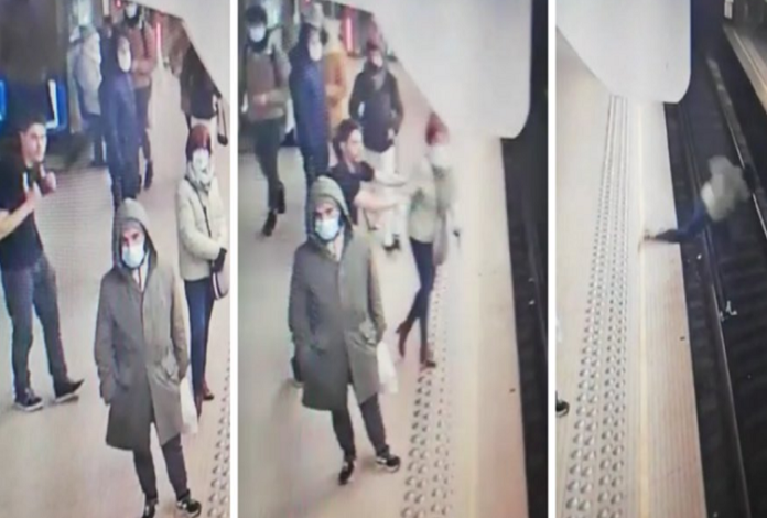 Belgica: Man pushed woman onto subway tracks | Newz