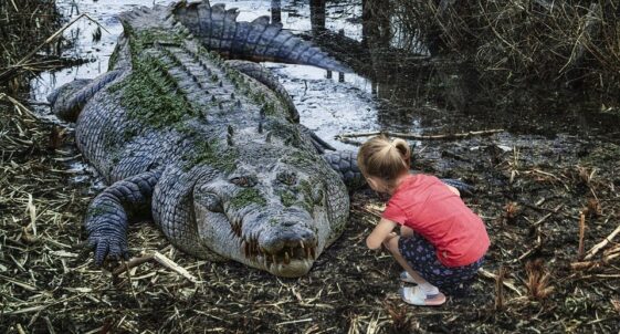 Crocodile devours 9-year-old girl in front of her little sister