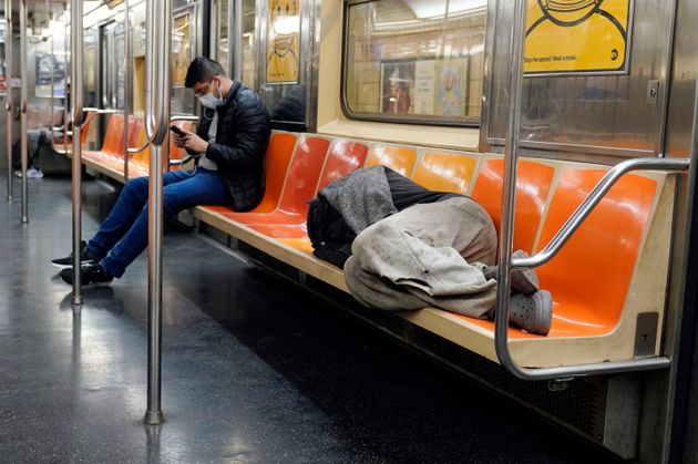 New York no longer wants homeless on its subway at night