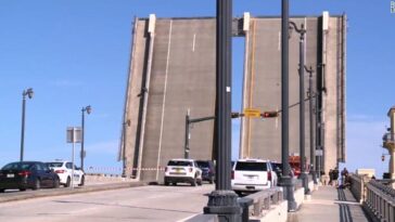 A woman falls to her death in Florida when the drawbridge she was crossing opened