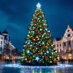 Singing Christmas Tree performance in Michigan celebration