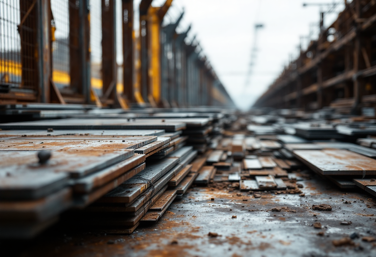 Auction of border wall materials by Biden administration