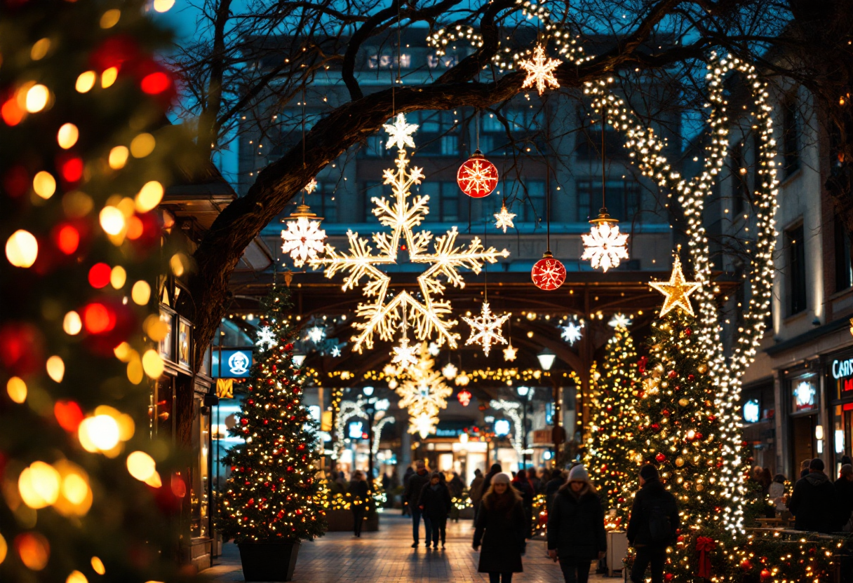 Festive celebrations in Calgary during the holiday season