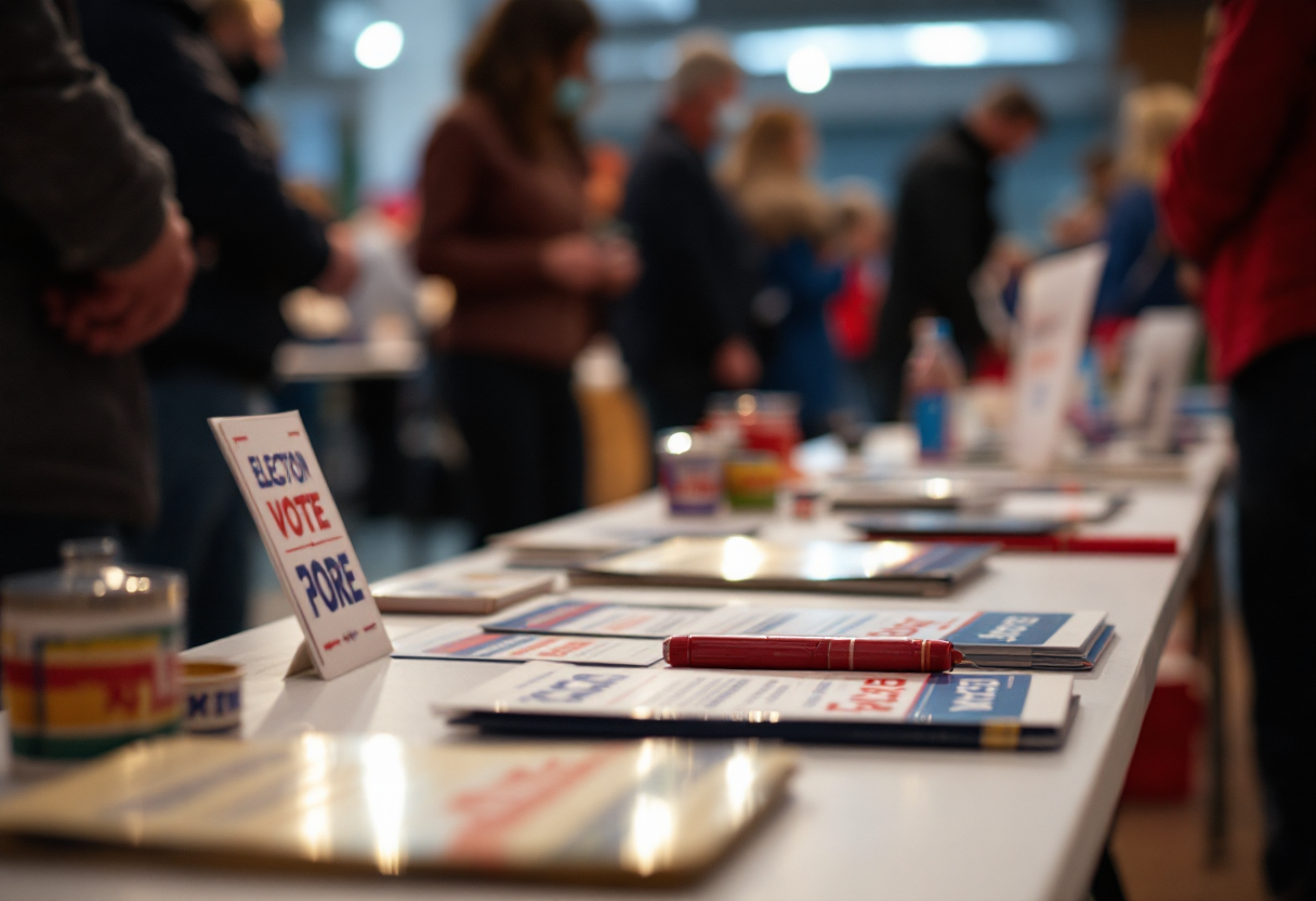 Grafico che mostra i costi della campagna presidenziale 2024