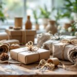 Beautifully wrapped gifts for the holiday season