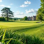 Proposed housing development site on golf course land