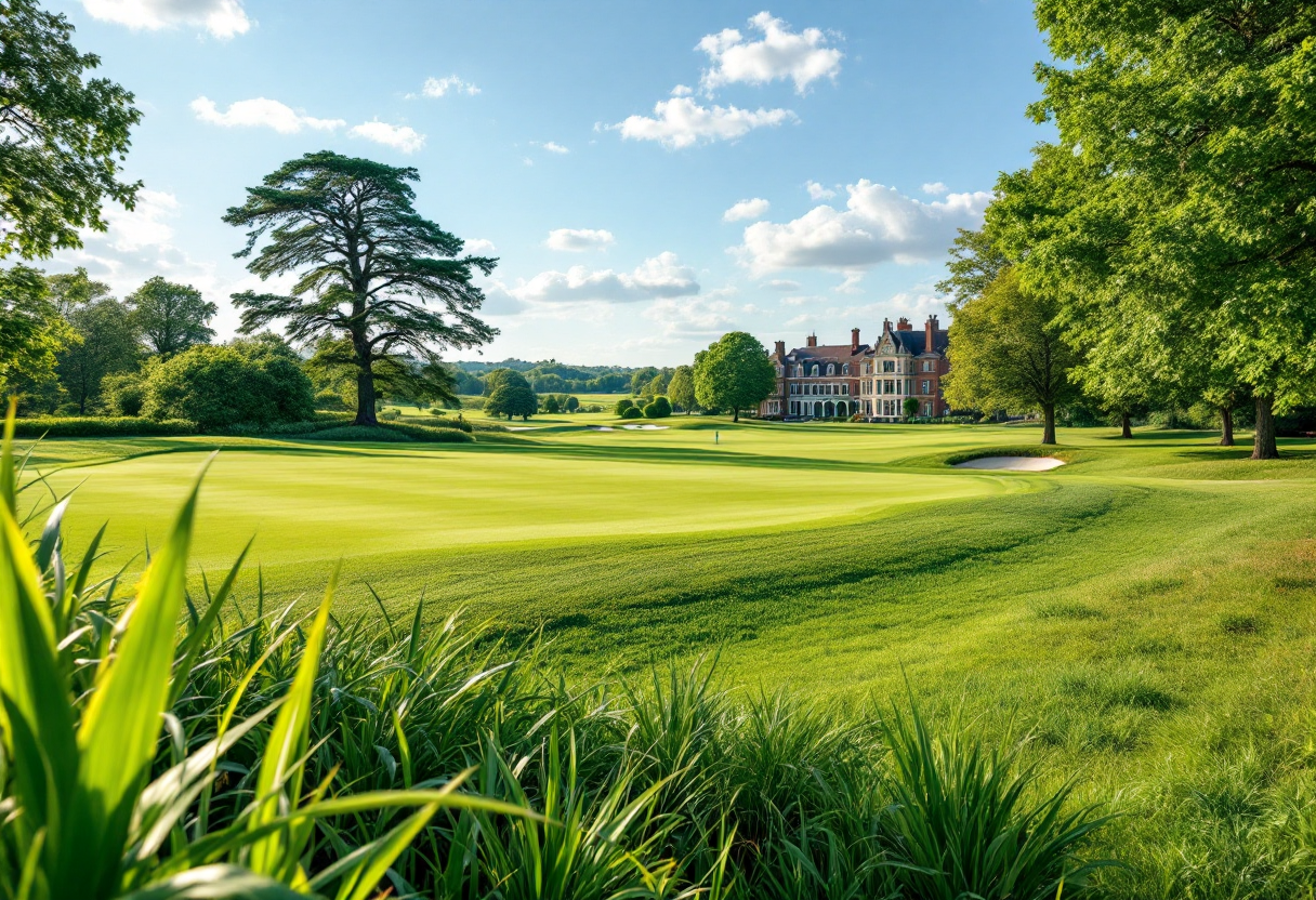 Proposed housing development site on golf course land