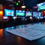 Eagles logo with betting odds and excitement