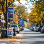 Votanti alle elezioni in Virginia durante l'era Trump