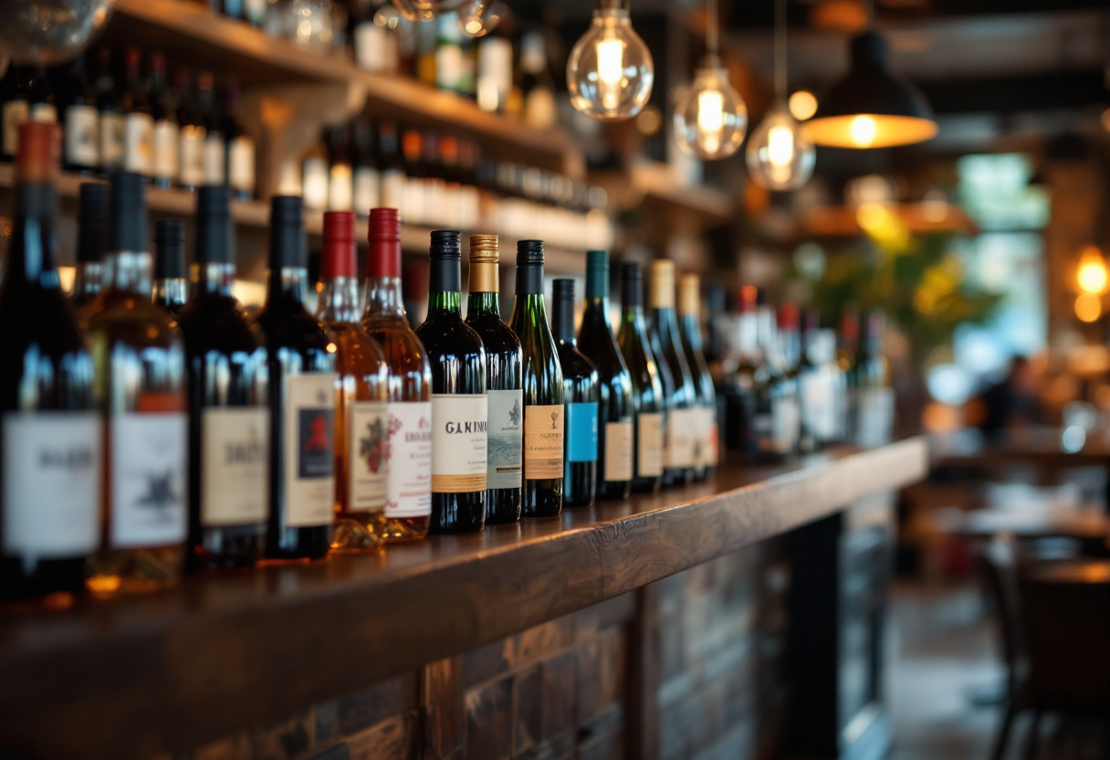 Immagine che rappresenta l'impatto delle tariffe sull'alcol in Canada