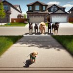 Injured dog owner after attack in Airdrie