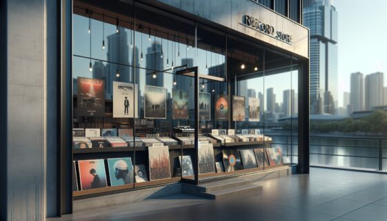 Illustration depicting the devaluation of music in streaming