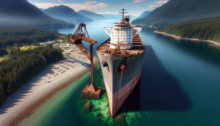 Abandoned ships sinking in British Columbia waters