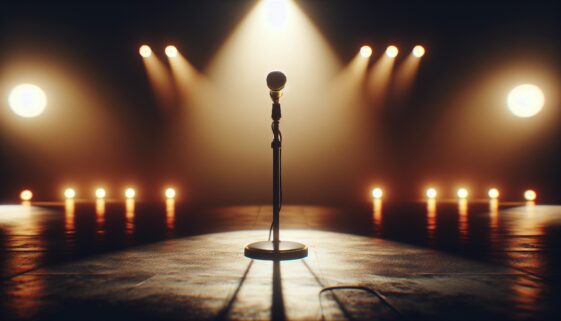 Johnny Mathis performing on stage before retirement