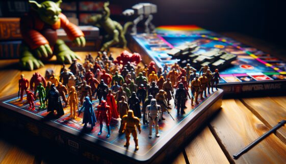 Adult playing with childhood toys, embracing nostalgia