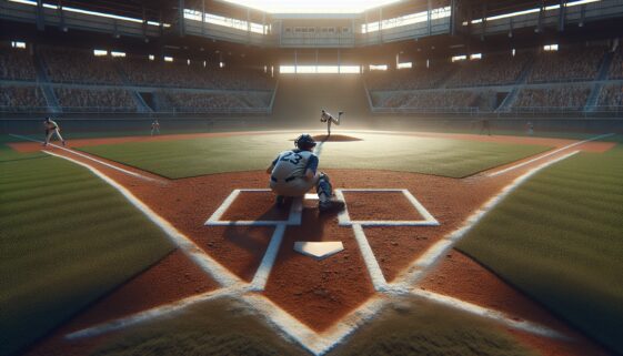 Max Scherzer pitching during his debut with the Blue Jays