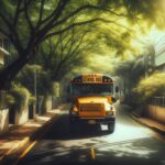 Mother confronting alleged bully on a school bus