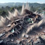 Rescue workers searching for survivors in Myanmar earthquake rubble