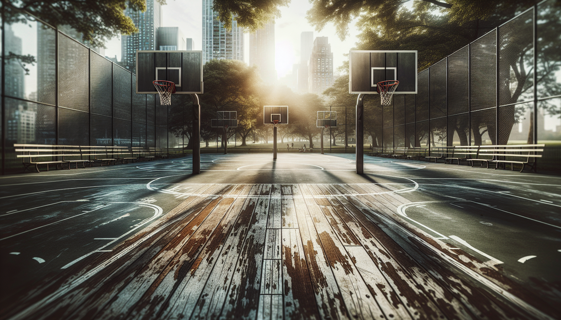 Teams competing for the NBA playoffs title in 2023