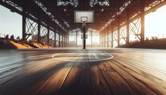 Toronto Raptors players training during season end