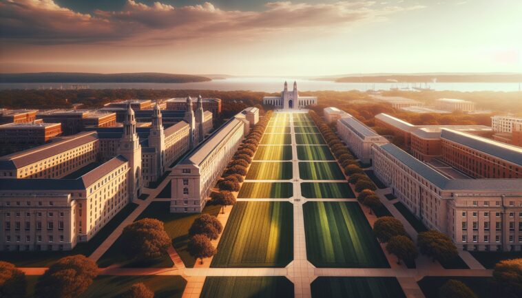 Diverse students at U.S. Naval Academy during admissions