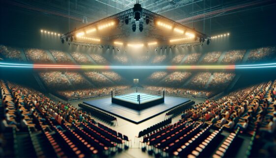 WWE Raw event in Glasgow featuring top wrestlers