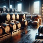 American whiskey bottles celebrating tariff relief