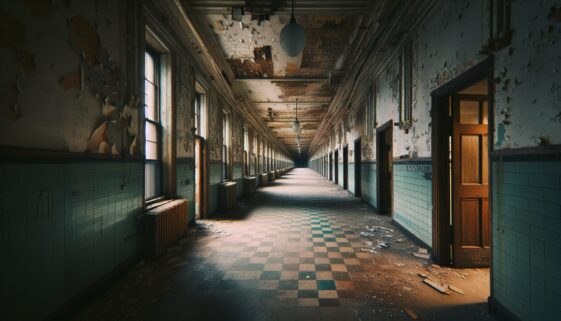 Image depicting asbestos inspection issues in NYC schools