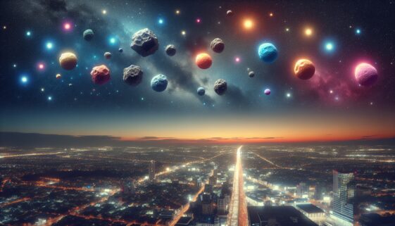 Astrological chart highlighting asteroids and their meanings