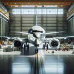 Boeing 737 MAX aircraft at US airport during trade tensions