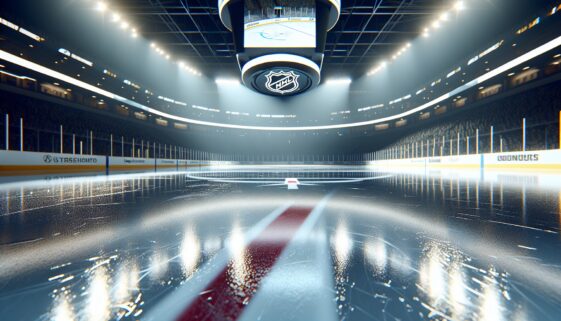 Montreal Canadiens players battling for playoff position