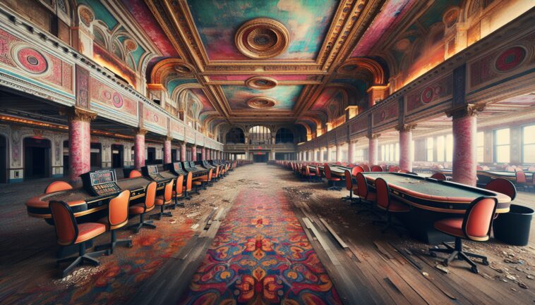 Colorful casino chips representing a story of redemption
