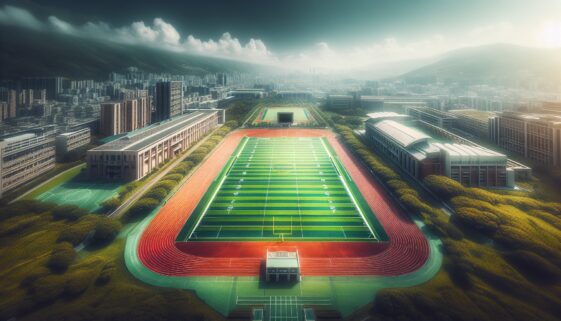 Visual representation of college sports funding changes