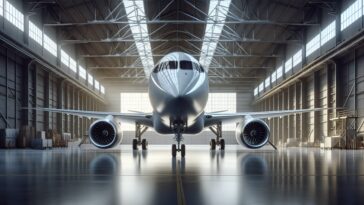 Blended wing body aircraft by Delta and JetZero