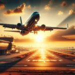 Small plane attempting a dramatic landing at Tampa airport