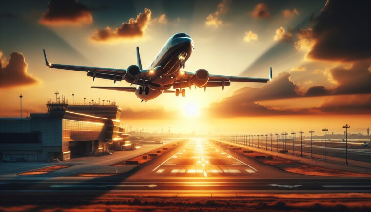 Small plane attempting a dramatic landing at Tampa airport