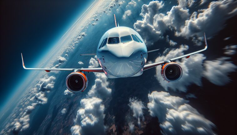 Emergency response team assisting passengers on EasyJet flight