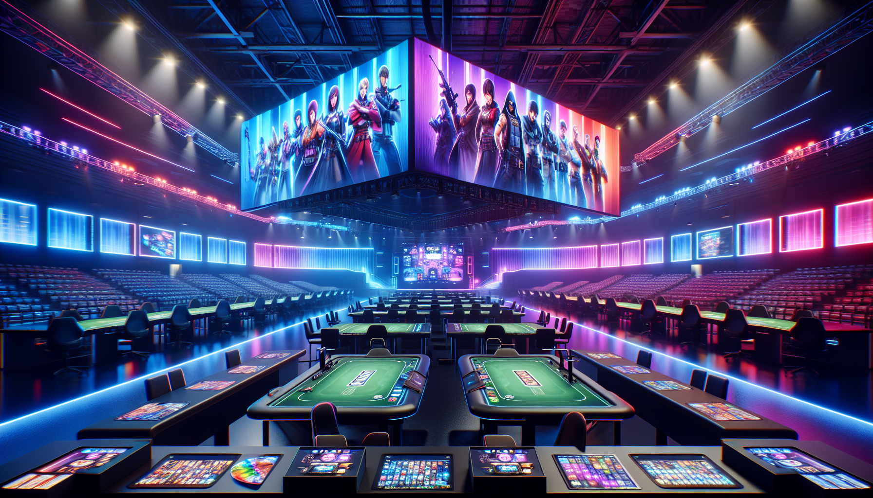 Esports World Cup 2024 logo with gaming elements