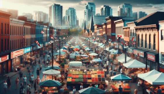 Young adults analyzing inflation trends in Canada