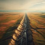 Visual representation of Keystone pipeline rupture effects