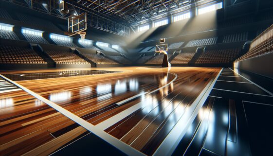 NCAA Women's Final Four teams competing fiercely