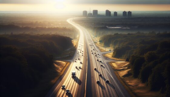 Traffic congestion on Ontario highways during expansion