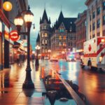 Scene of the tragic shooting incident in Ottawa