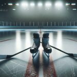 Alex Ovechkin skating towards scoring record