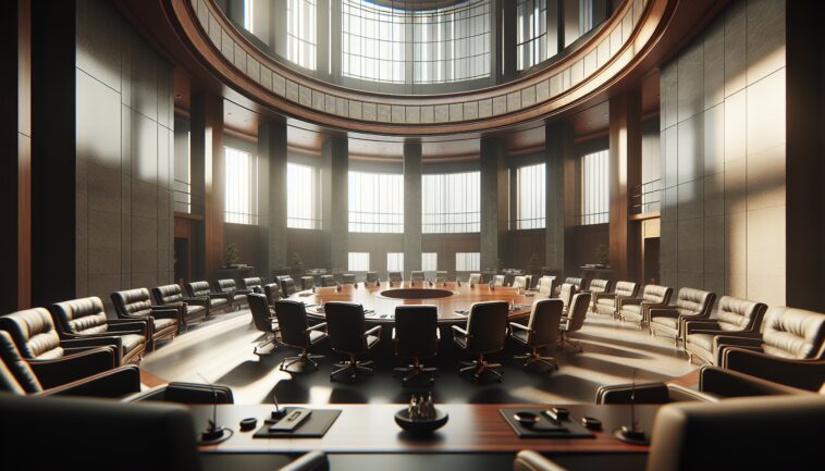 Diplomats discussing peace negotiations in Ukraine